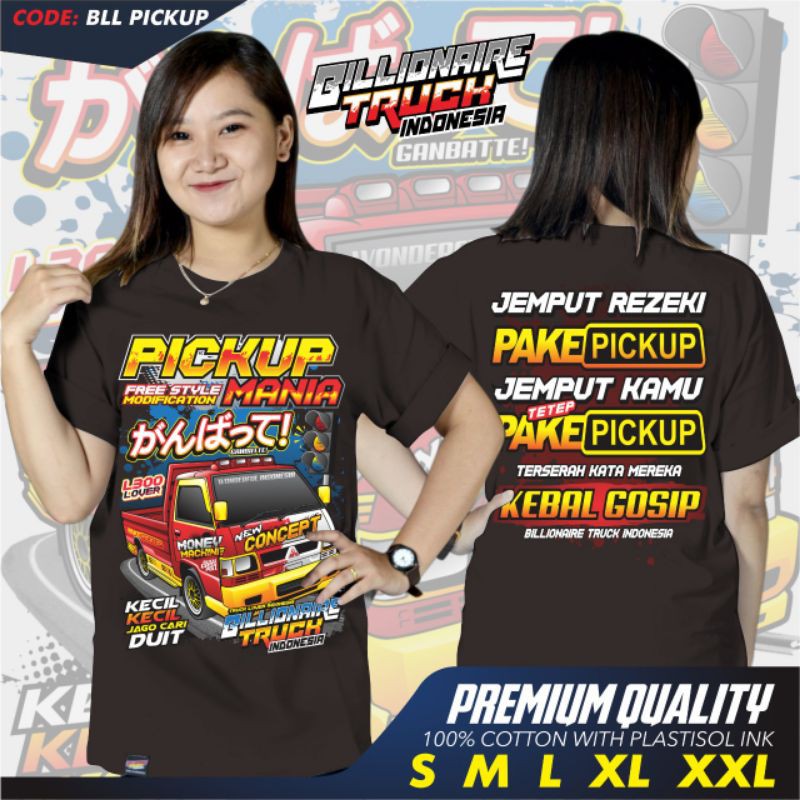 Kaos L300 / BLL PICKUP / Billionaire Truck Indonesia