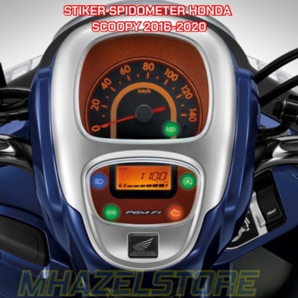 Stiker pelindung / sticker pelindung spidometer motor honda scoopy 2016-2020