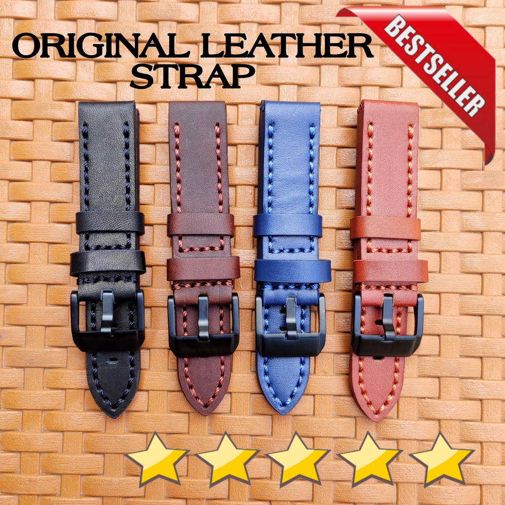 Strap Tali Jam Tangan Kulit Asli Swiss Army Leather