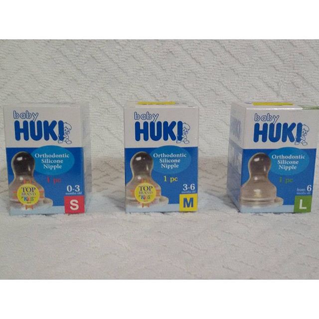 Huki Gepeng Orthodontic Silicone Nipple gepeng