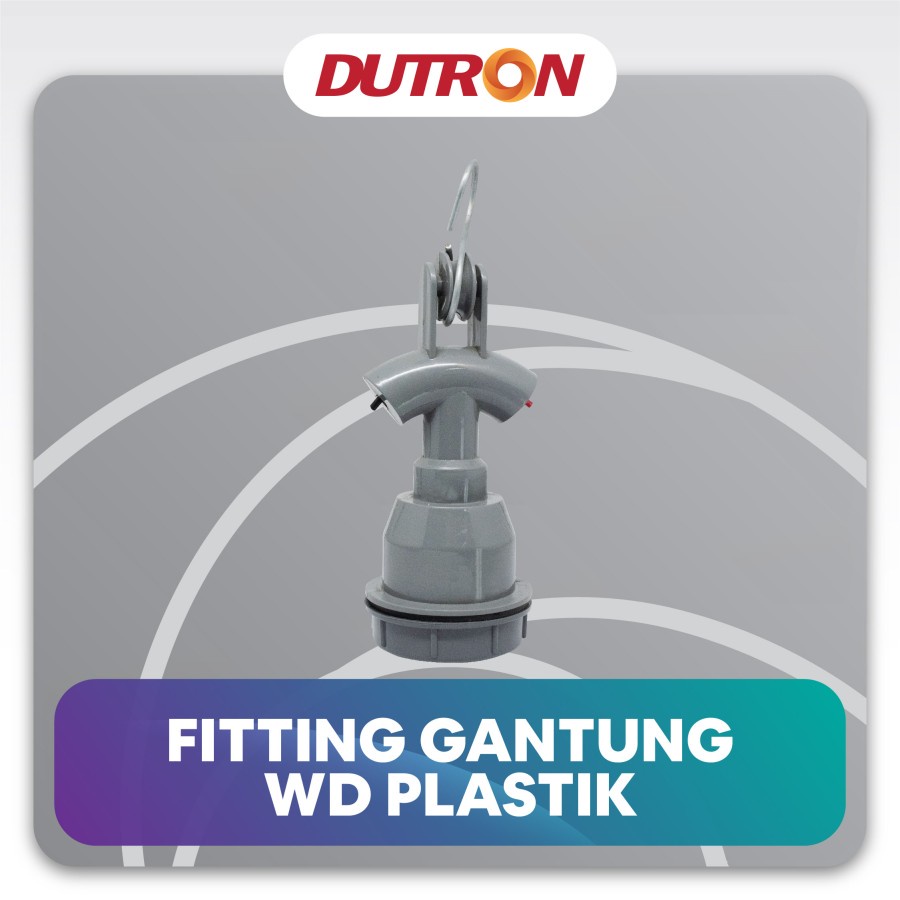 Dutron Fitting Gantung WD Plastik DV WDP 02