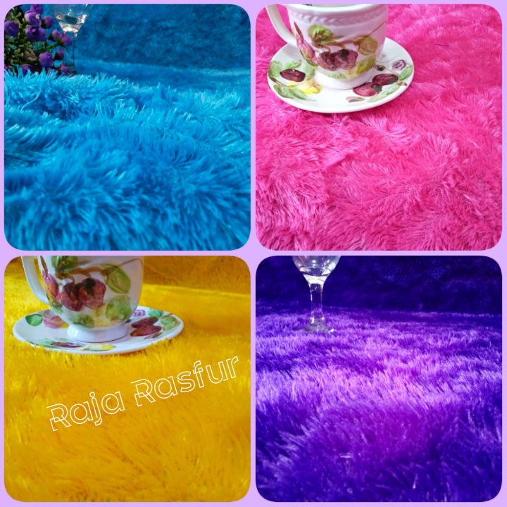 TERMURAH KAIN BULU RASFUR / KAIN BULU BONEKA karindo LEBAR  170 CM X PANJANG 100 CM