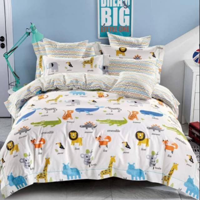 Sprei Pesanan Katun Jepang Uk. 180x200x35Cm