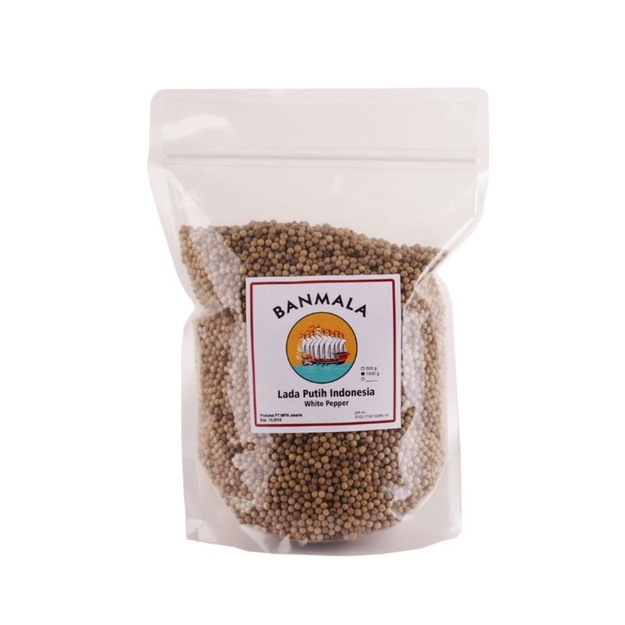 

Banmala Lada Putih Indonesia 80g-500 butir/bubuk