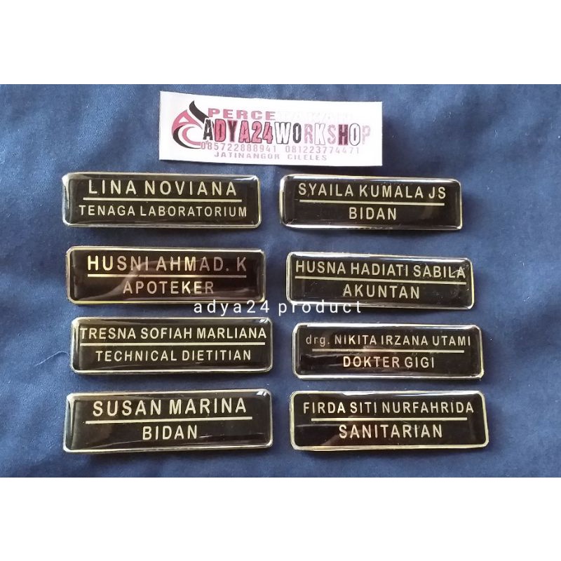 

Papan Nama Dada Kuningan (CV.ADYA24PRODUCTION)