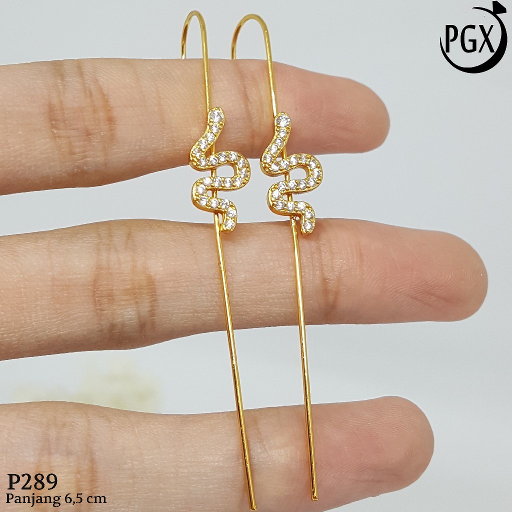 PGX Anting Tusuk Xuping Lapis Emas Aksesoris Perhiasan Premium - P289