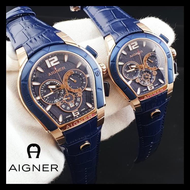 Indh Jam Tangan Pria Wanita Original / Arloji Merk Aigner Palermo 58500 BIG SALE Kode 1114