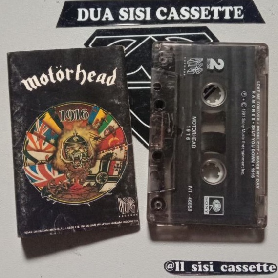 kaset motorhead - 1916 - motor head