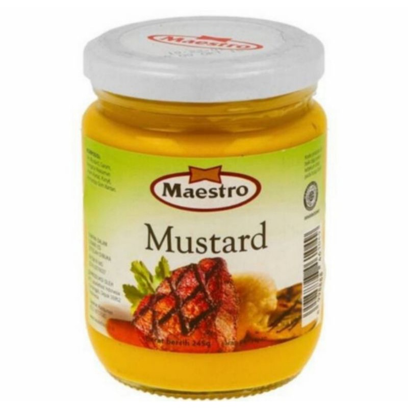 maestro mustard 245gr