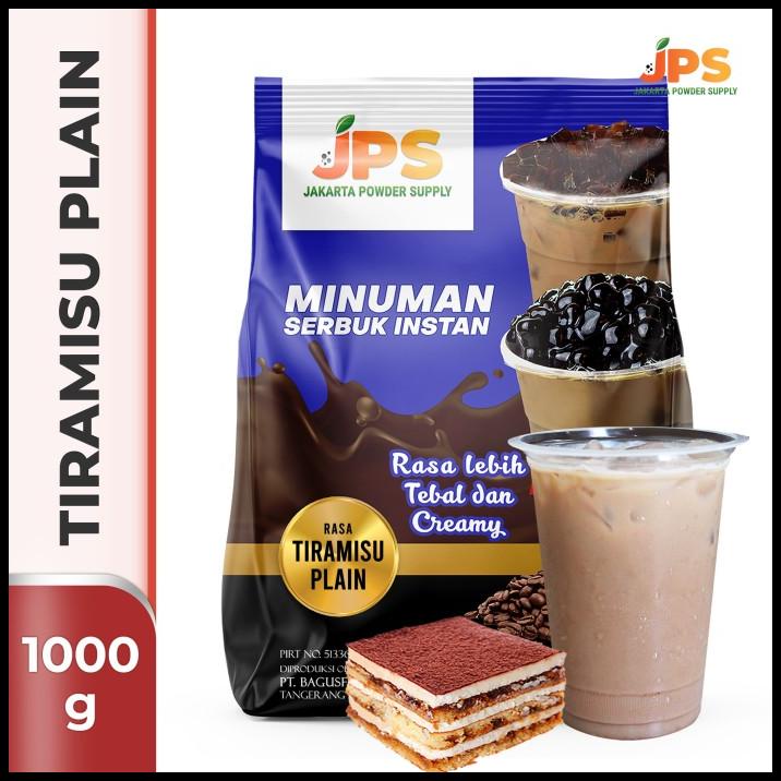 

Bubuk Minuman Tiramisu Plain Powder Jps Tanpa Gula