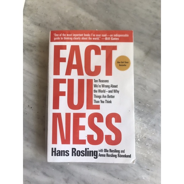 Factfulness by Hans Rosling (PRELOVED)