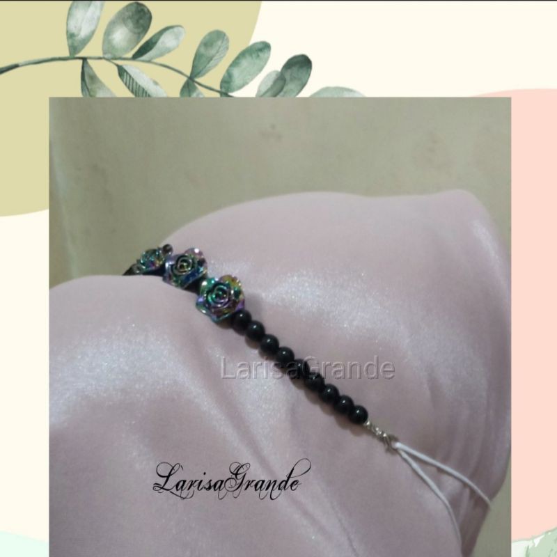 KONEKTOR MASKER HIJAB MUTIARA, PENGAIT MASKER HIJAB MUTIARA-1