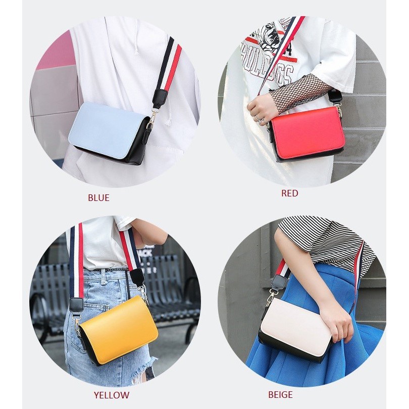 Tas Selempang Clutch Cewek Wanita Import - JM001