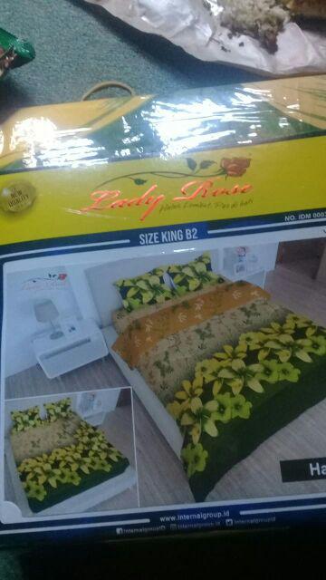 Id. Lady Rose - Sprei King Hanna