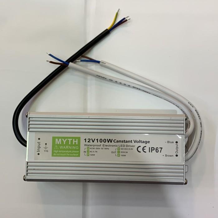 Travo Adaptor Waterproof Electronic Led Driver 12V 5A 60 Watt