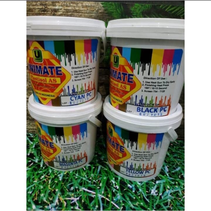 PROCESS CMYK UNIMATE PLASTISOL 1KG