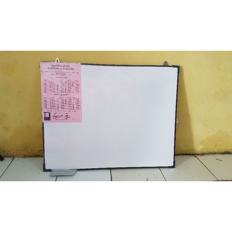 

Papan tulis whiteboard 60x80 cm
