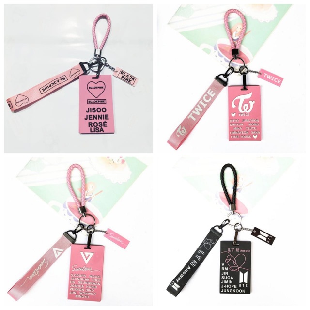 

ID card holder / Name card holder KPOP dengan tali pendek