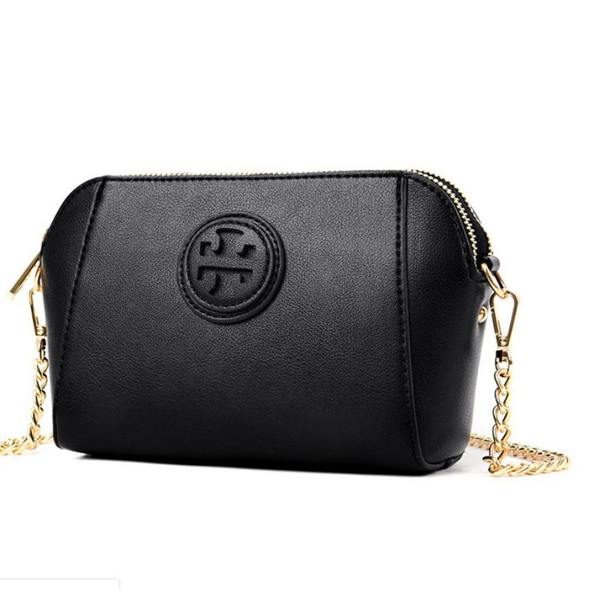 [TOS.14Jl22н] Tas Selempang Tory Burch Mini Tali Rantai Mix Kulit Import