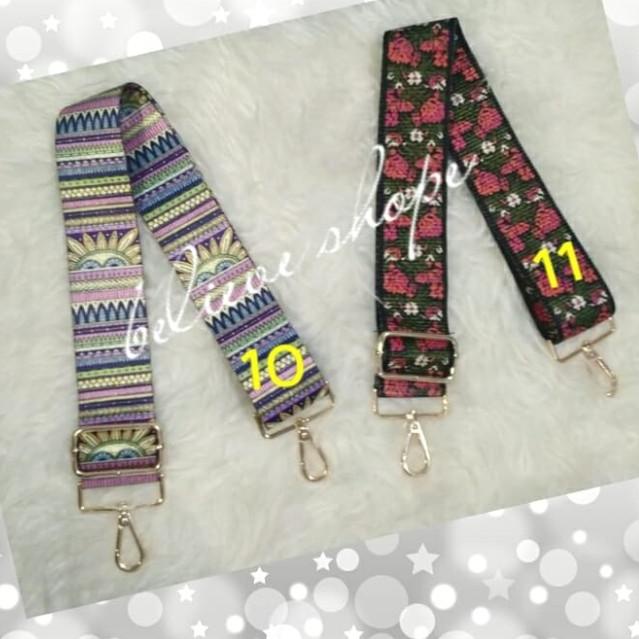 tali tas / strap bag / tali tas import /tali tas motif