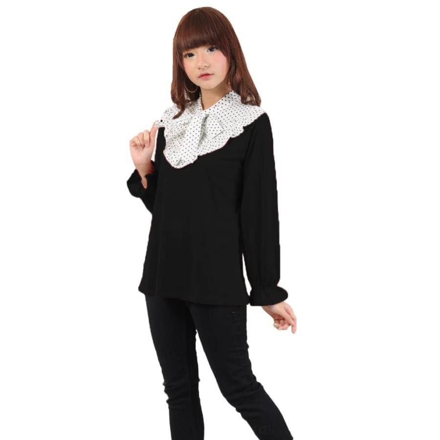 Baju kaos tangan panjang wanita - novita