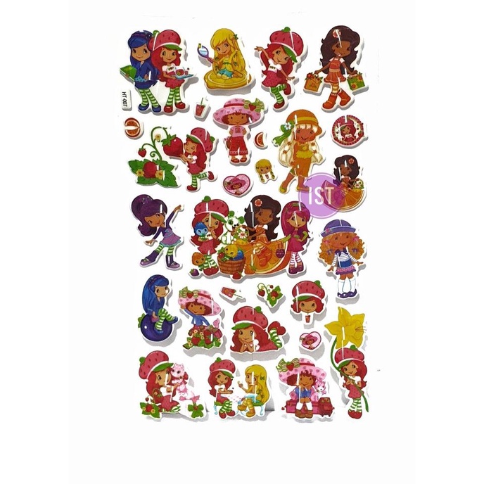 

STICKER STIKER TIMBUL STRAWBERRY SHORTCAKE
