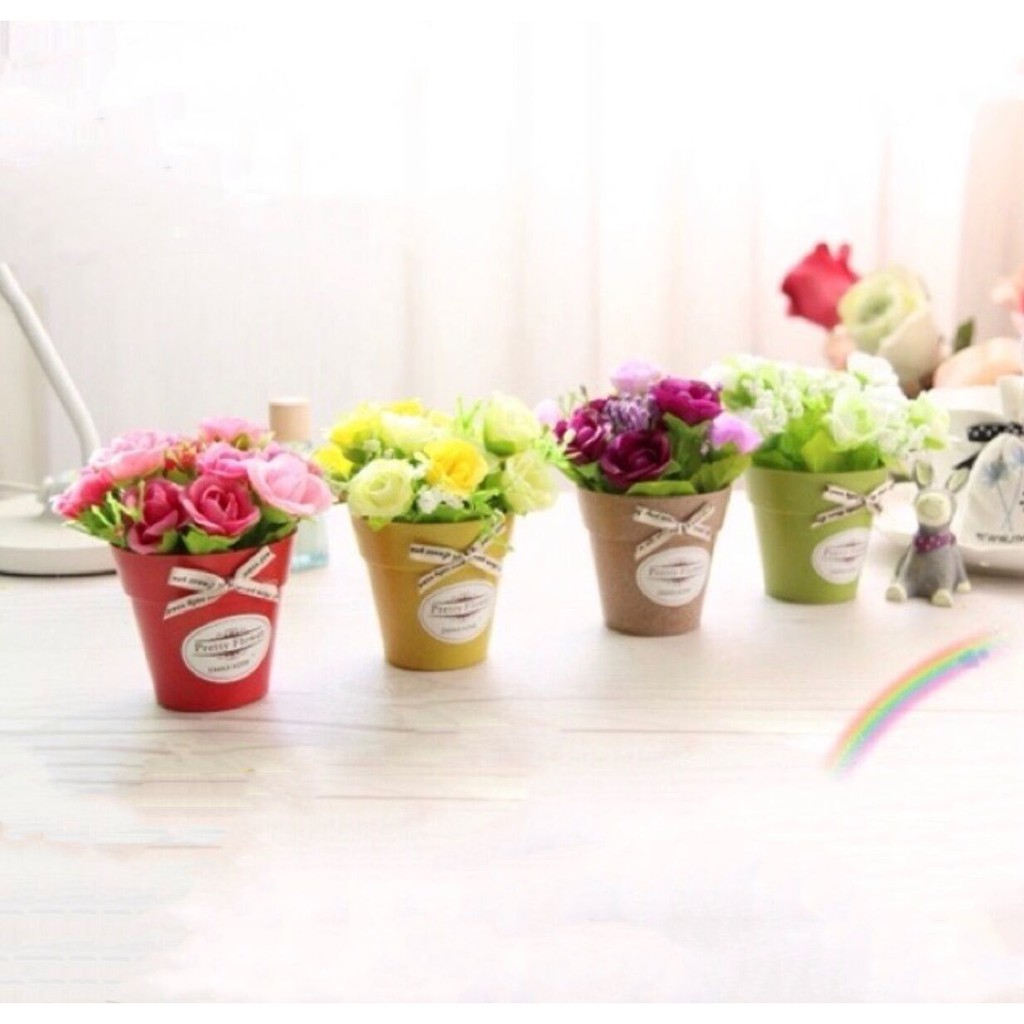 AM046 Bunga Limited Plastik Hias / Bunga Plastik Artificial-1