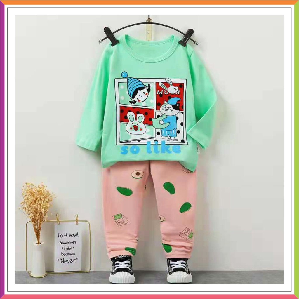 ❤ Baby Fashion ❤ BAJU TIDUR IMPORT / BAJU TIDUR / PIYAMA ANAK / SETELAN CELANA PANJANG