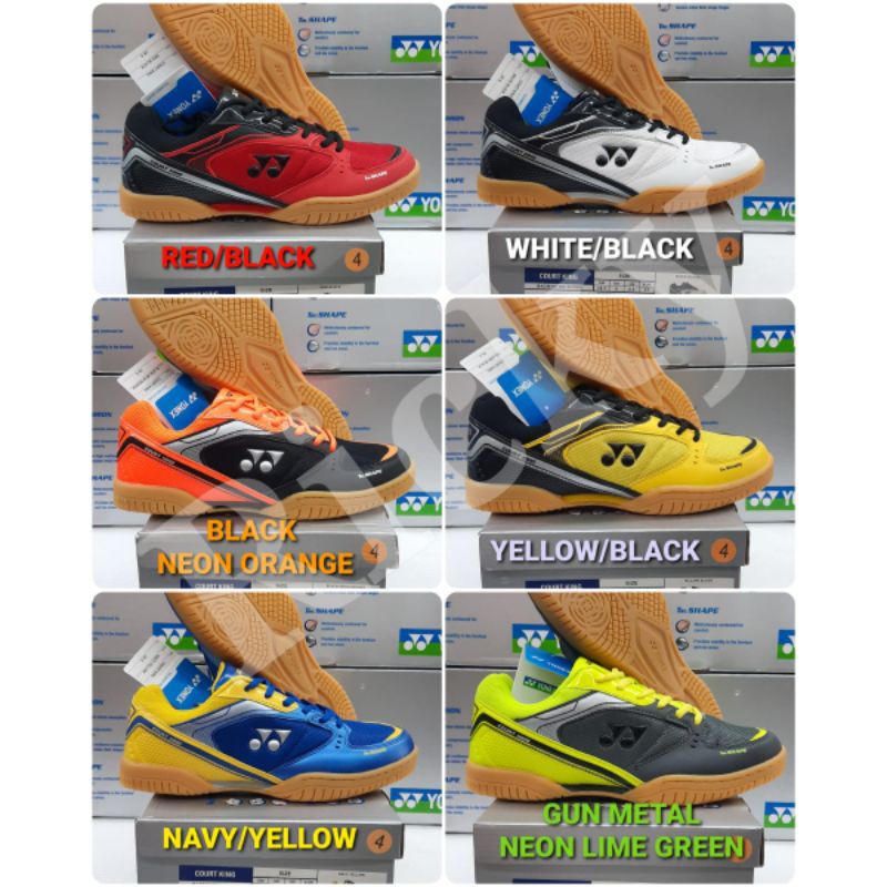 SEPATU BADMINTON YONEX COURT KING - TRUCUSHION - TRU SHAPE - ORIGINAL YONEX SUNRISE