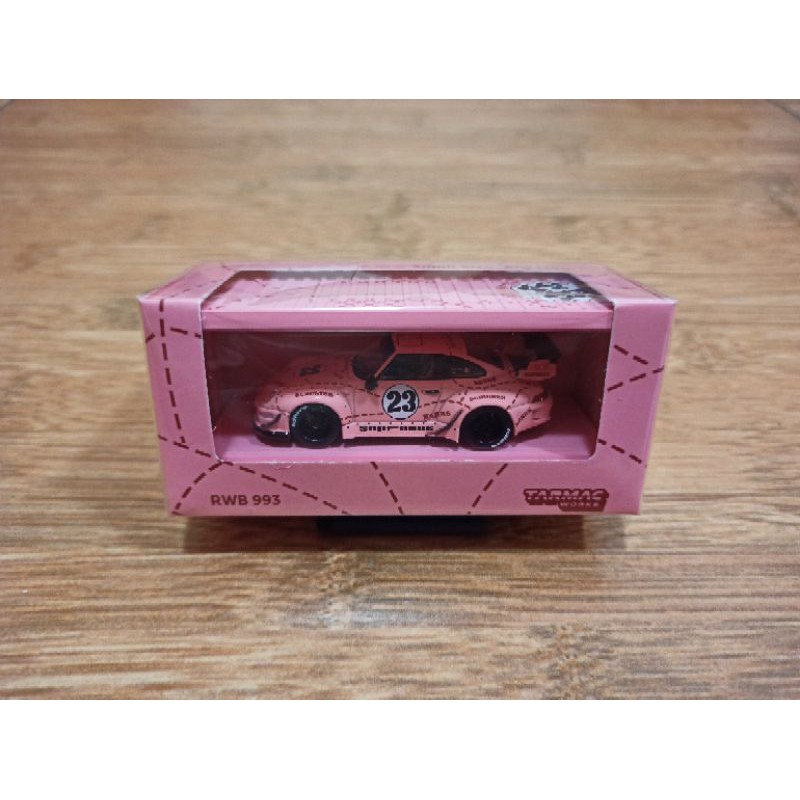 Diecast Tarmac Works RWB Porsche 993 Pink Pig Sopranos RWB