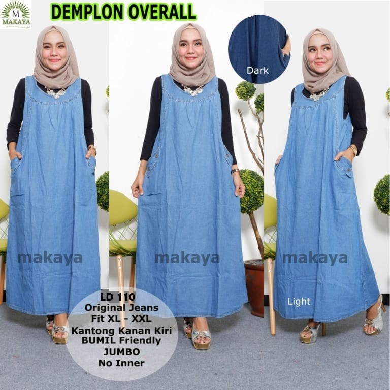 DEMLON OVERALL VOXY JUMBO JEANS KEKINIAN PREMIUM MURAH