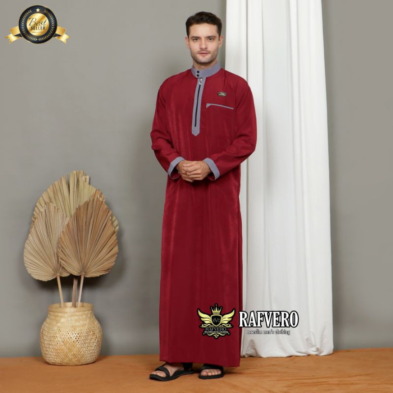 Jubah Pria Al Affa - Jubah Pria - Jubah RAFVERO ORIGINAL - Jubah Terbaru - Jubah Bisa COD