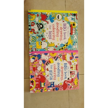 

usborne big drawing doodle book