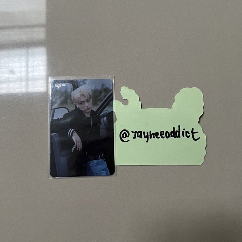 Enhypen Yizhiyu Jay pt 3 lucky draw ld yzy bdo bdc pc photocard