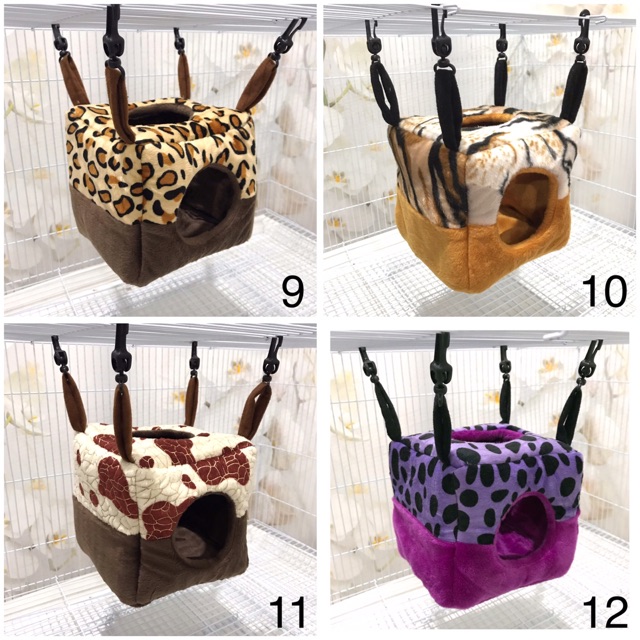 HANGING CUBE POUCH SUGAR GLIDER AKSESORIS KANDANG SUGAR GLIDER MARMOSET HAMSTER LANDAK MINI