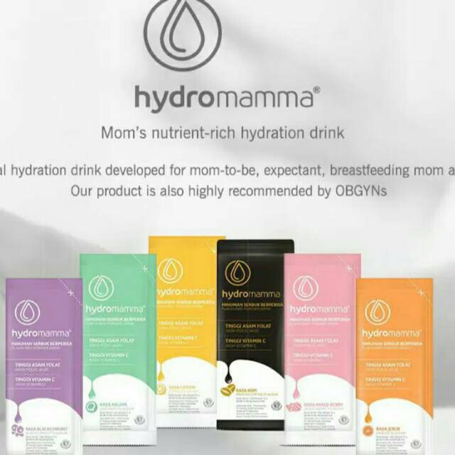 [MIX RASA/CAMPUR) HYDROMAMMA HYDROMAMA MINUMAN NUTRISI UNTUK IBU HAMIL DAN MENYUSUI