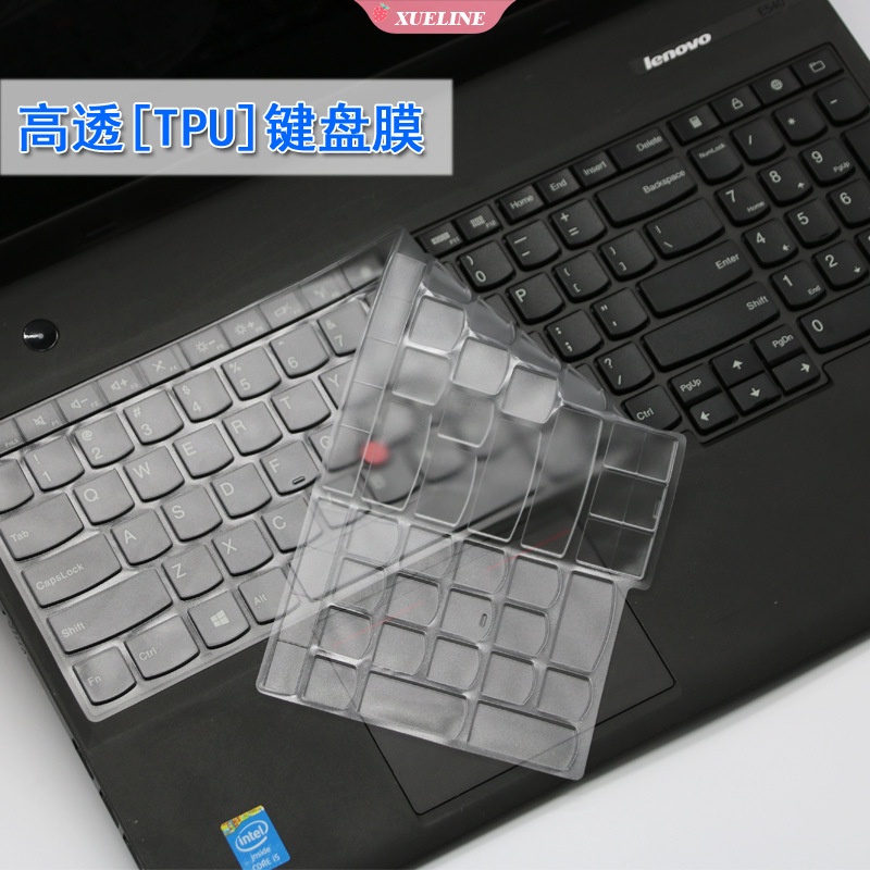 Skin Silikon Cover Pelindung Keyboard Anti Air 15.6 &quot;Untuk Lenovo ThinkPad E545 E550C E575