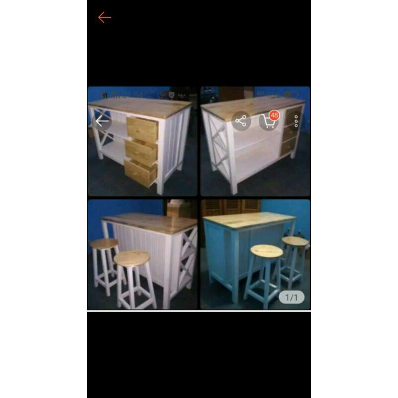 Custom meja uk 120x60x90