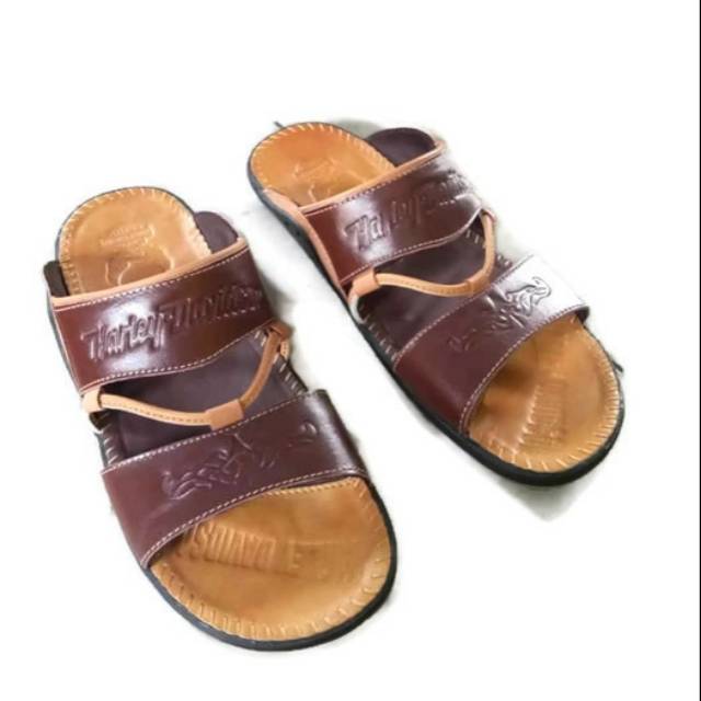 Sandal Kulit pria original 100% terbaru