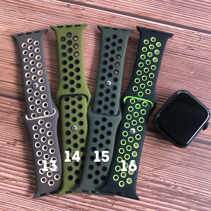 Premium Strap Apple Watch Ultra iWatch Nike Sportband 38mm 40mm 41mm 42mm 44mm 45mm 49mm