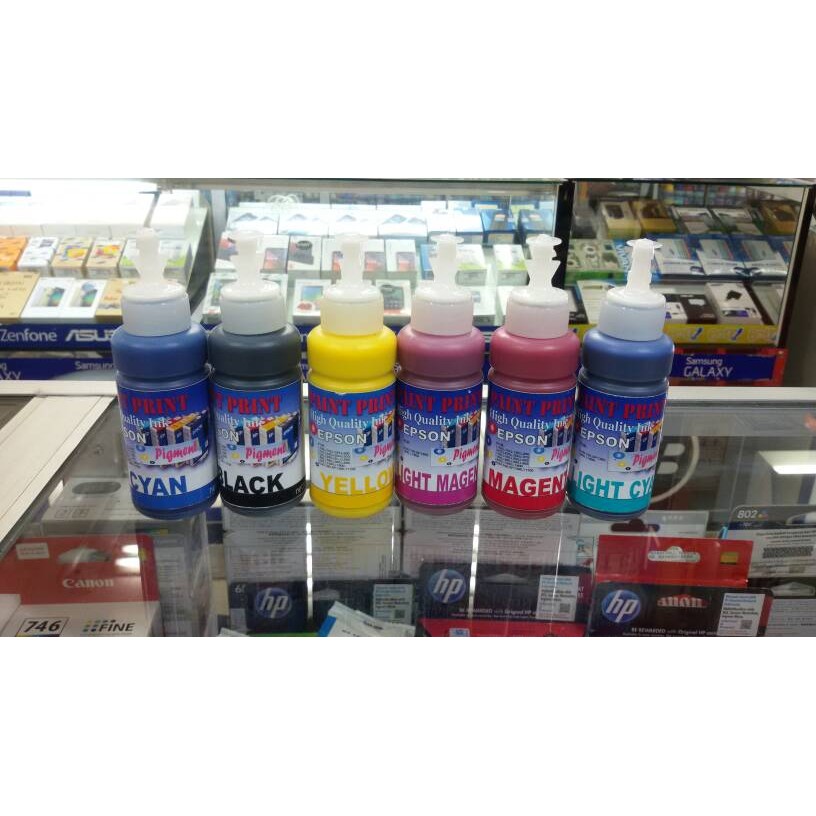 Tinta Pigment Epson best photo quality(6 warna)