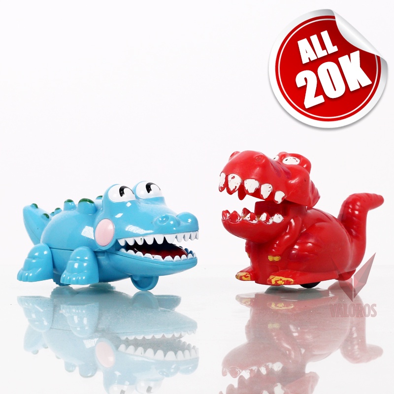 Jual Dinosaurs T Rex Dan Crocodile Set Toys Shopee Indonesia 2330