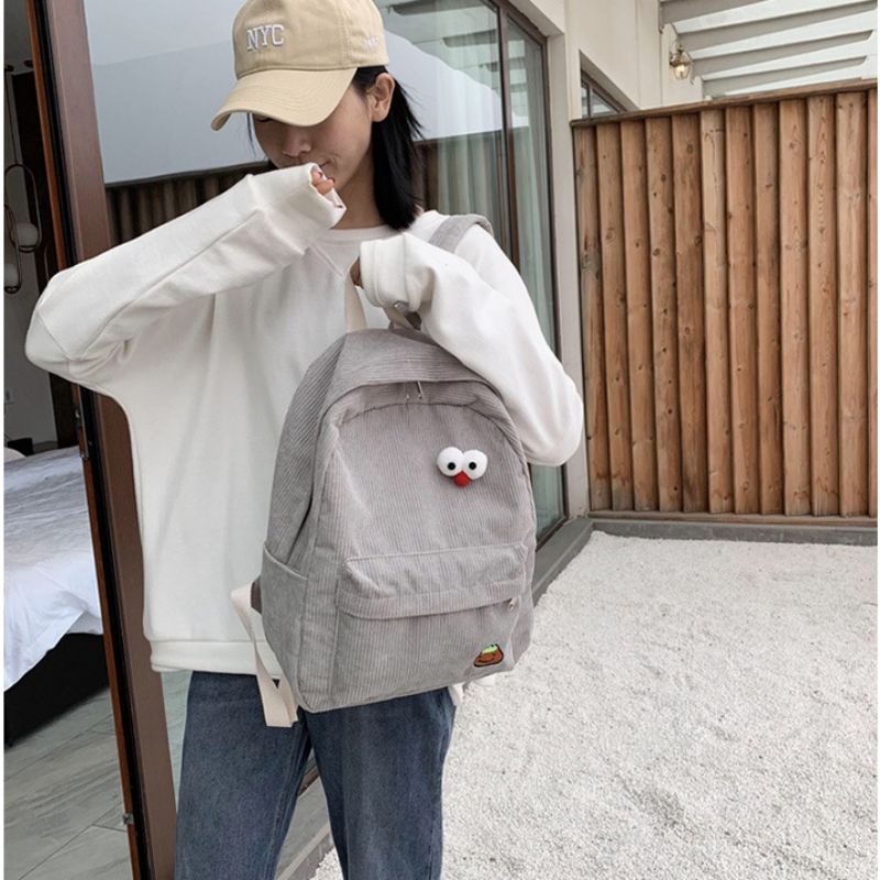 RANSEL IMPORT W1234 - BACKPACK WANITA - RANSEL WANITA - TAS RANSEL - RANSEL KOREA