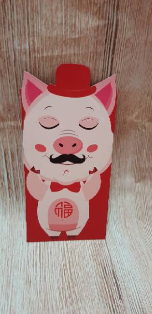 Angpao Chinnese New Year 2019 Happy Pig