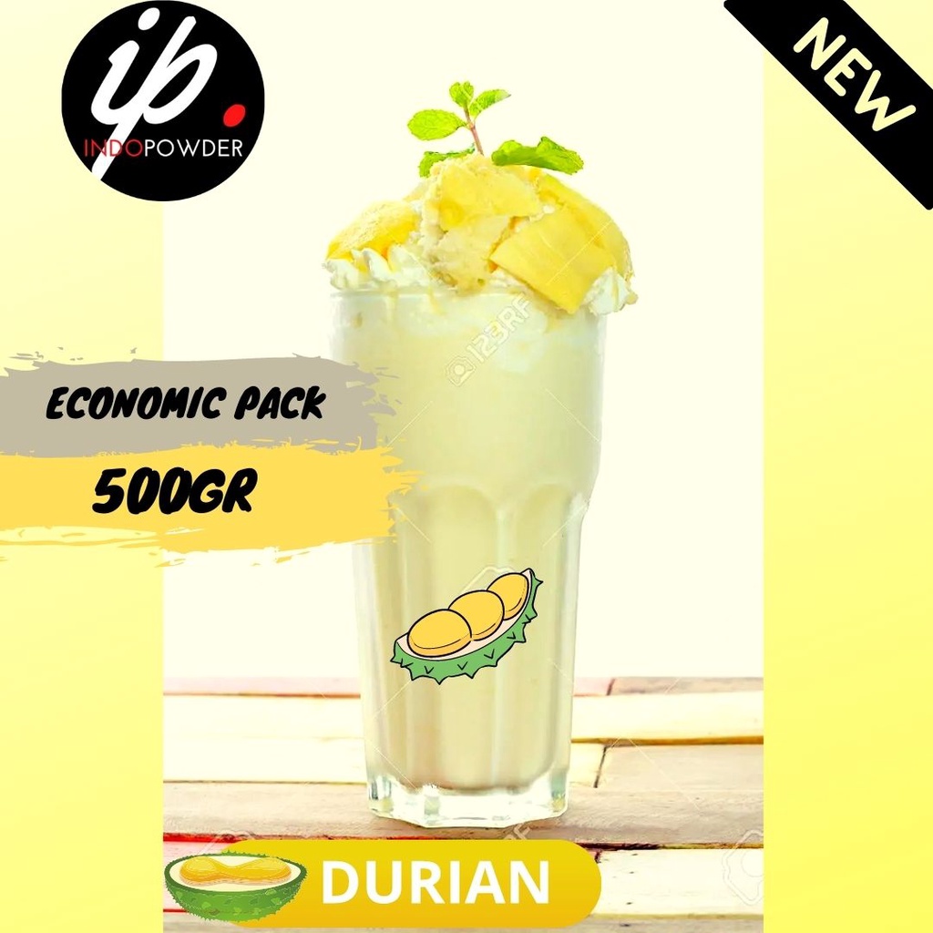 500 GRAM - Bubuk DURIAN 500gr - Bubuk Minuman DURIAN 500gr - DURIAN Powder 500gr