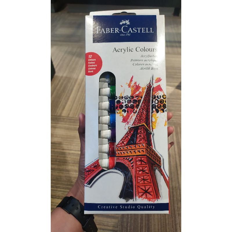 

Faber-Castell | Acrylic Colours set 12