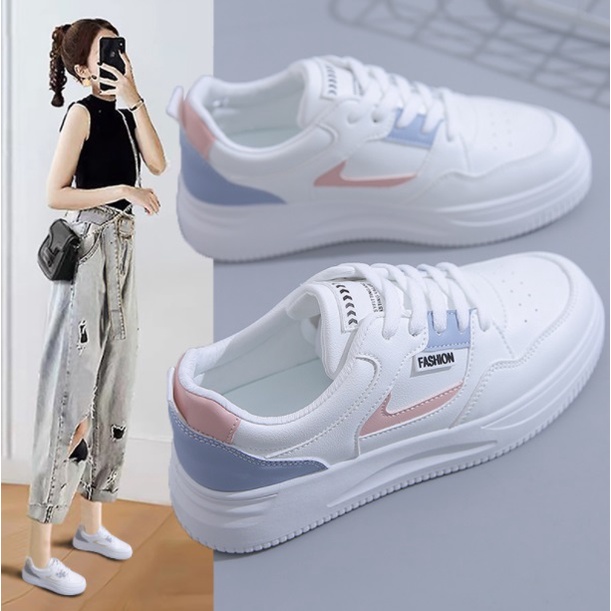 TBIG [COD] Sepatu Sekolah Sneakers Import Shoes VCSPORT Wanita Sepatu Korea Style Sekolah Kuliah