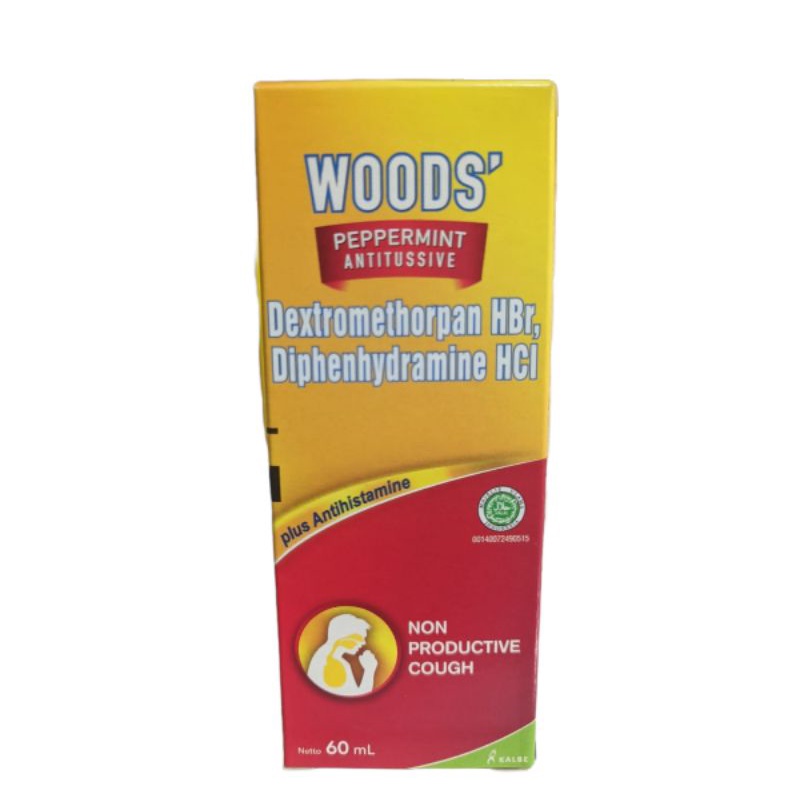 

Woods sirup antitussive / Woods batuk tidak berdahak