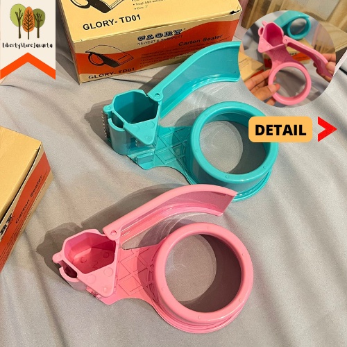 

Dispenser Lakban Tape Pastel Ukuran 2 inch Pemotong Lakban Alat Packing Lucu Soft Color Import Funny Fancy Stuff Best Gift Stationery For School Alat Tulis Kantor Sekolah Ready Grosir Kado Ulang Tahun READY COD