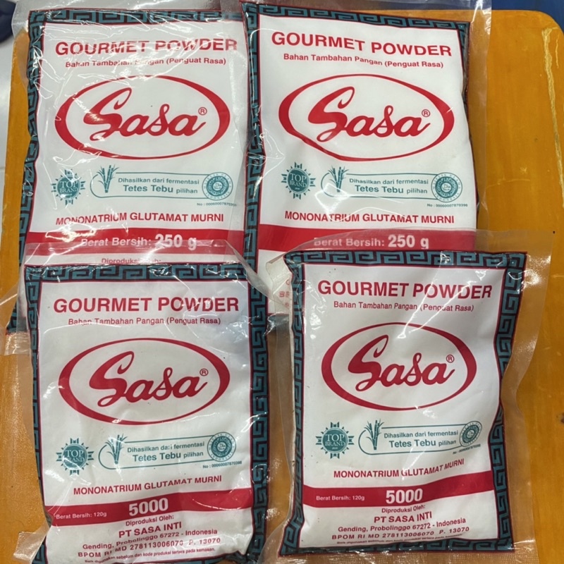 

(120gr-250gr) Sasa/ Mecin/ Micin/ Gourmet Powder/ Mononatrium Glutamat Murni/ Penyedap Rasa